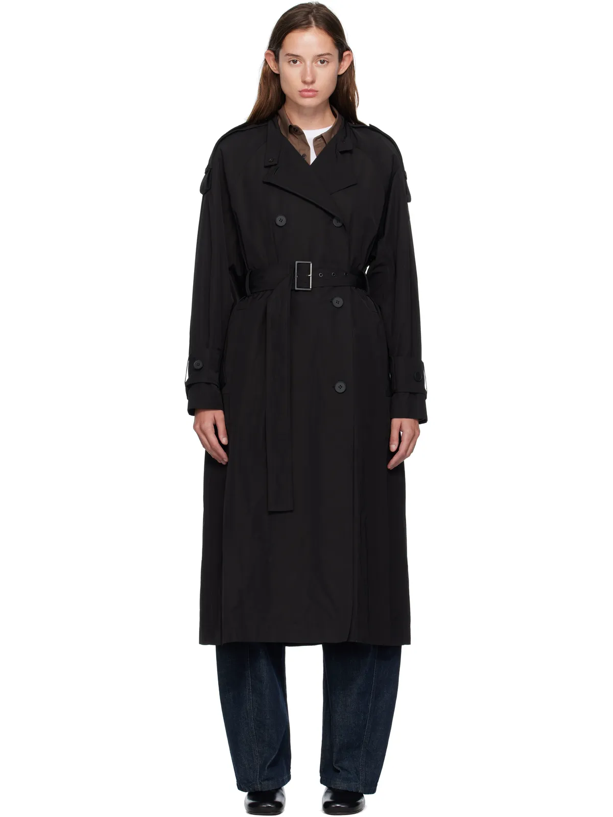 Moncler Matte Trevoux トレンチコート - 画像1
