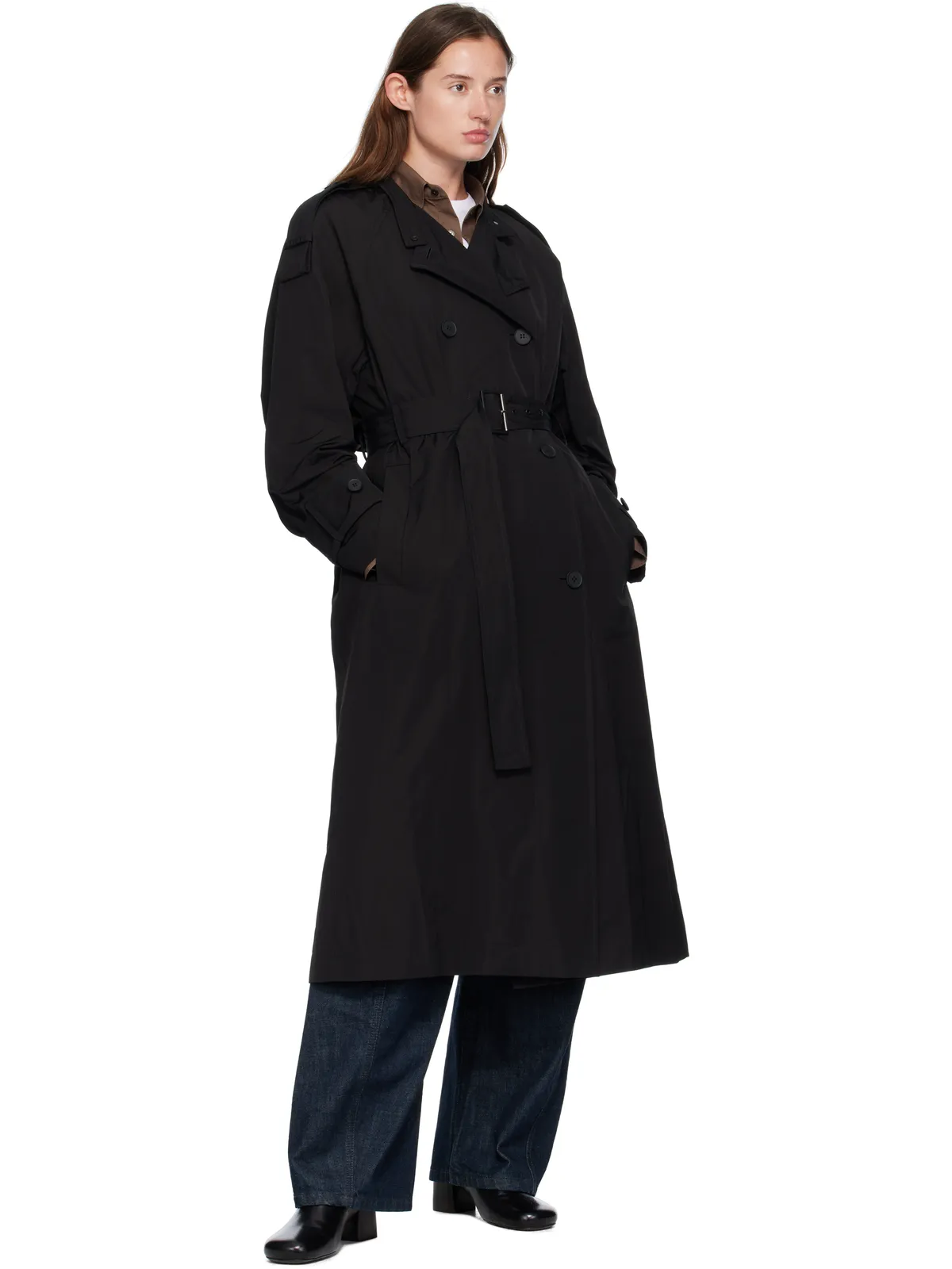 Moncler Matte Trevoux トレンチコート - 画像5