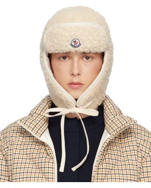 Moncler Teddy リバーシブル ハット - サムネイル1