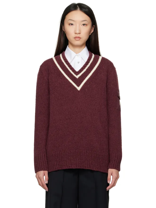 Moncler Moncler パデッド Vネックセーターの商品画像