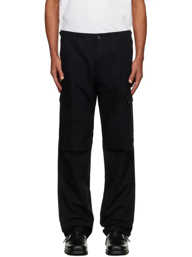 Carhartt Work In Progress Carhartt Work In Progress ブラック Aviation カーゴパンツの商品画像
