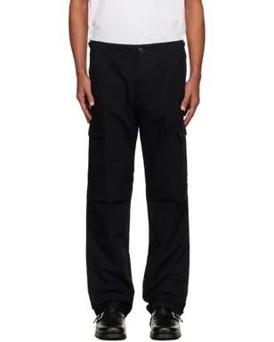 Carhartt Work In Progress ブラック Aviation カーゴパンツ - サムネイル1