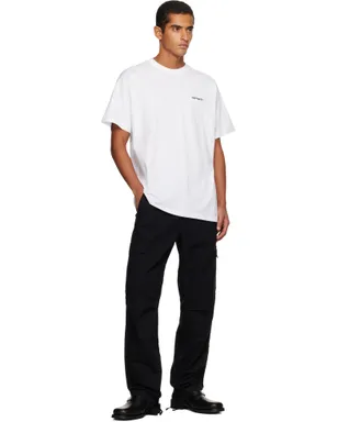 Carhartt Work In Progress ブラック Aviation カーゴパンツ - サムネイル4
