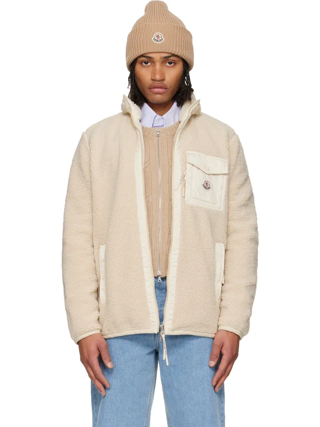 Moncler Moncler Teddy ジップアップ ポケット ジャケットの商品画像