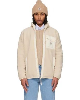 Moncler Teddy ジップアップ ポケット ジャケット - サムネイル1