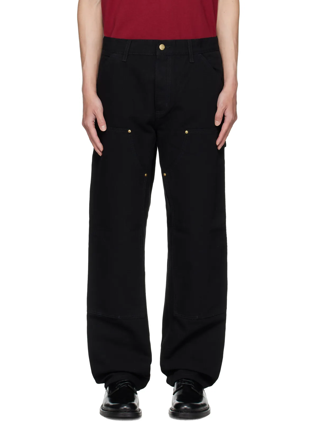 Carhartt Work In Progress Double Knee トラウザーズ - 画像1