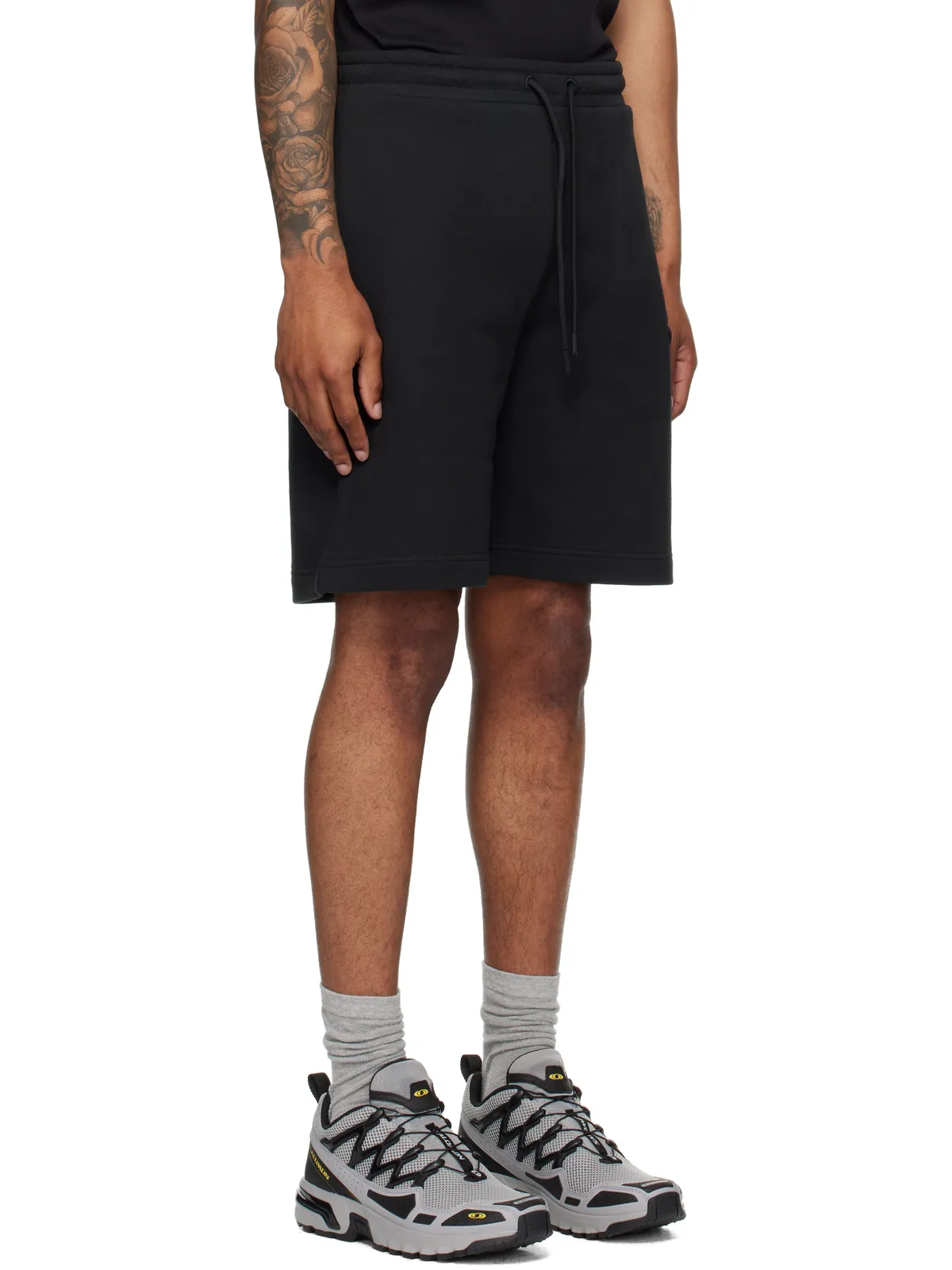 Moncler ロゴパッチ コットン ショートパンツ - 画像2