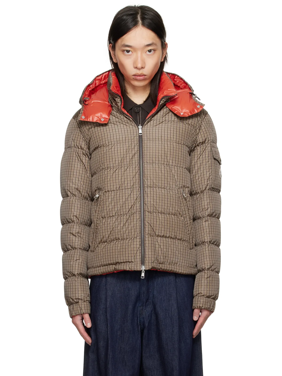 Moncler Jonage リバーシブル ショート ダウンジャケット - 画像1