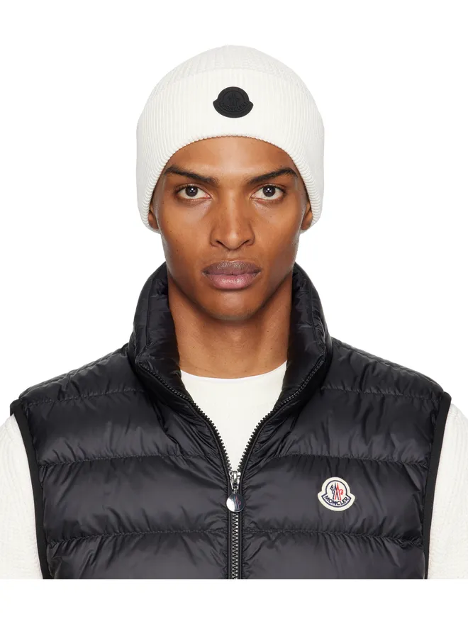 Moncler Moncler ロゴ コットン ビーニーの商品画像