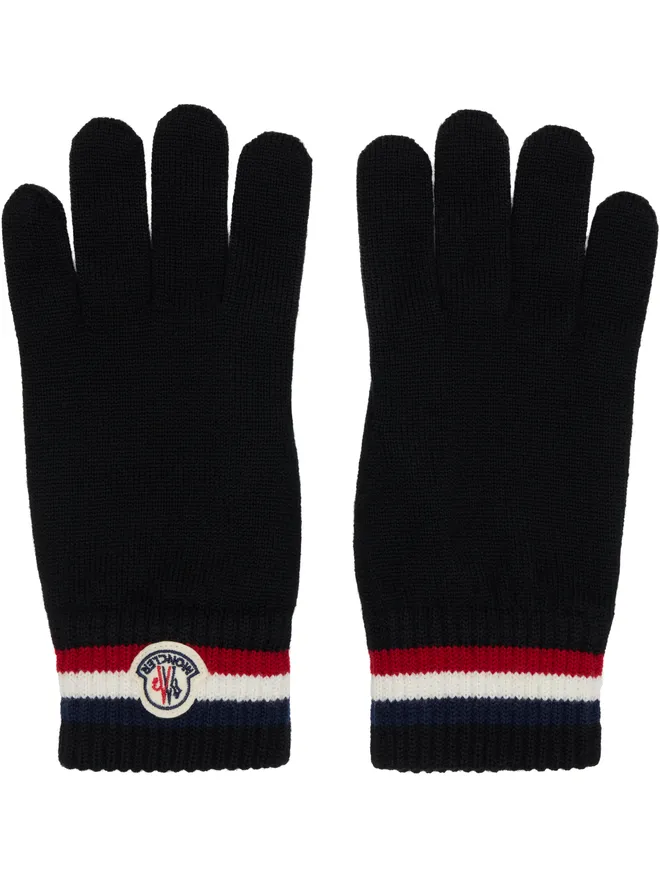 Moncler Moncler トリコロール ウール グローブの商品画像