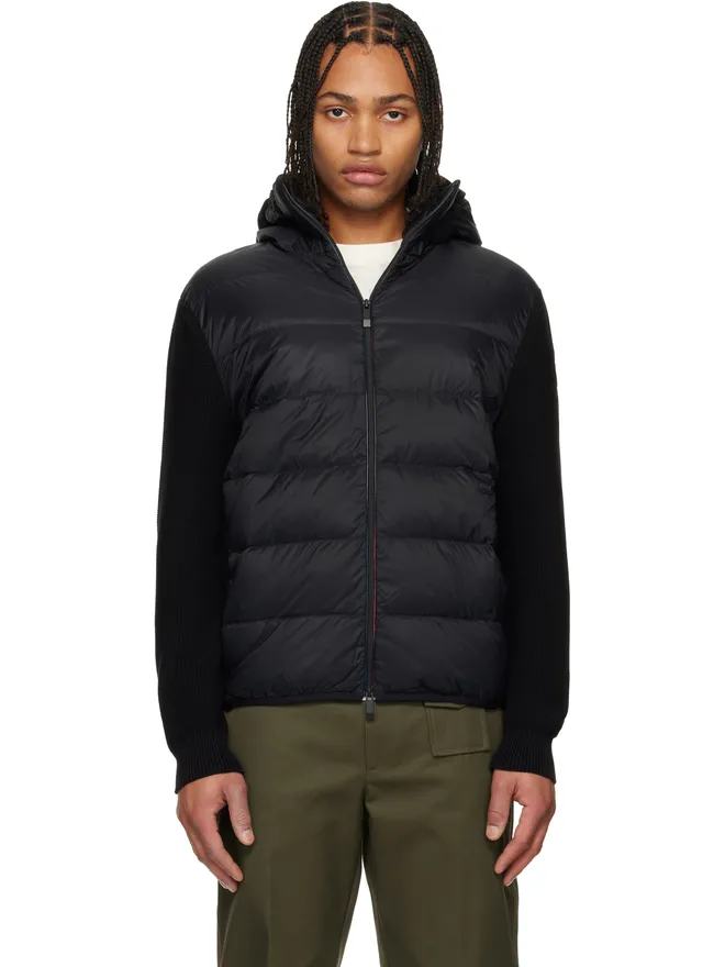 Moncler Moncler パデッド コットン ジップアップ ダウンフーディの商品画像