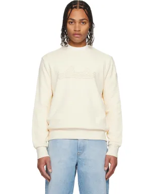 Moncler Cursive Logo コットン スウェットシャツ - サムネイル1