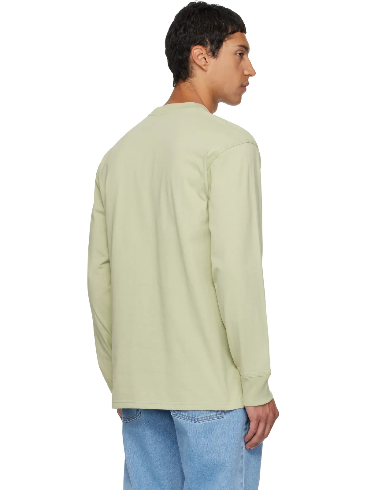 Carhartt Work In Progress American Script 長袖Tシャツ - 画像3