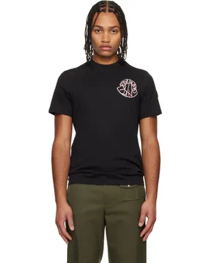Moncler Overlapped Logo コットン Tシャツ - サムネイル1