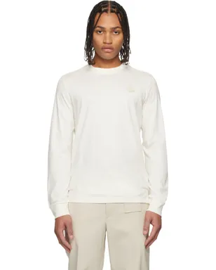 Moncler レザーロゴ 長袖Tシャツ - サムネイル1