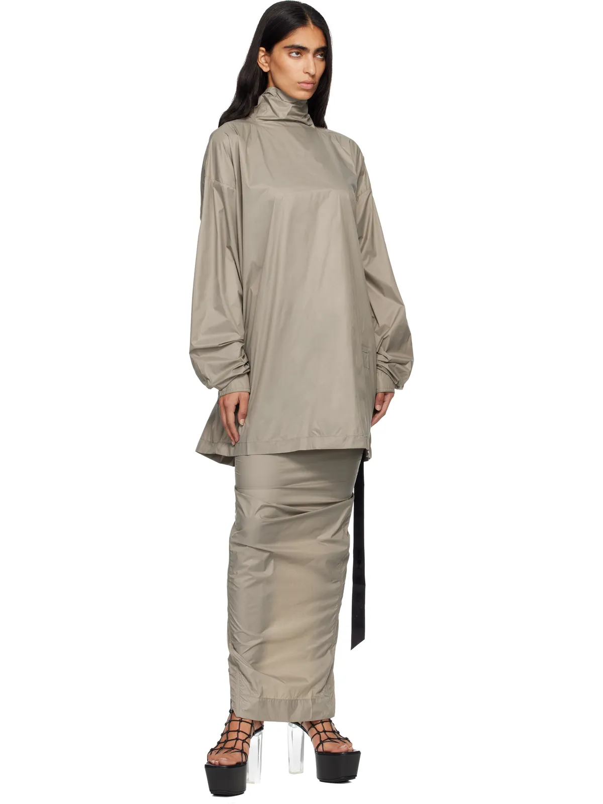 Rick Owens DRKSHDW Concordians Jumbo タートルネック - 画像4