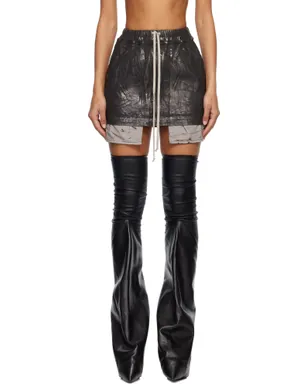 Rick Owens DRKSHDW Concordians Fog ミニスカート - サムネイル1