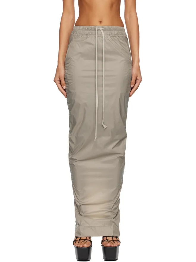 Rick Owens DRKSHDW Rick Owens DRKSHDW Concordians Pull On Pillar マキシスカートの商品画像