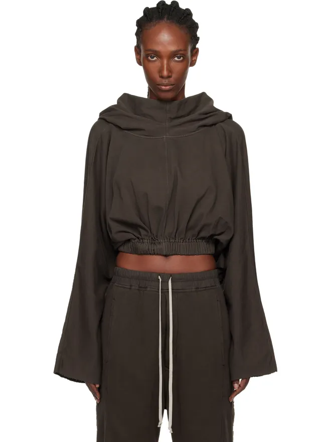 Rick Owens DRKSHDW Rick Owens DRKSHDW Concordians クロップド フーディの商品画像