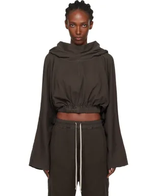 Rick Owens DRKSHDW Concordians クロップド フーディ - サムネイル1