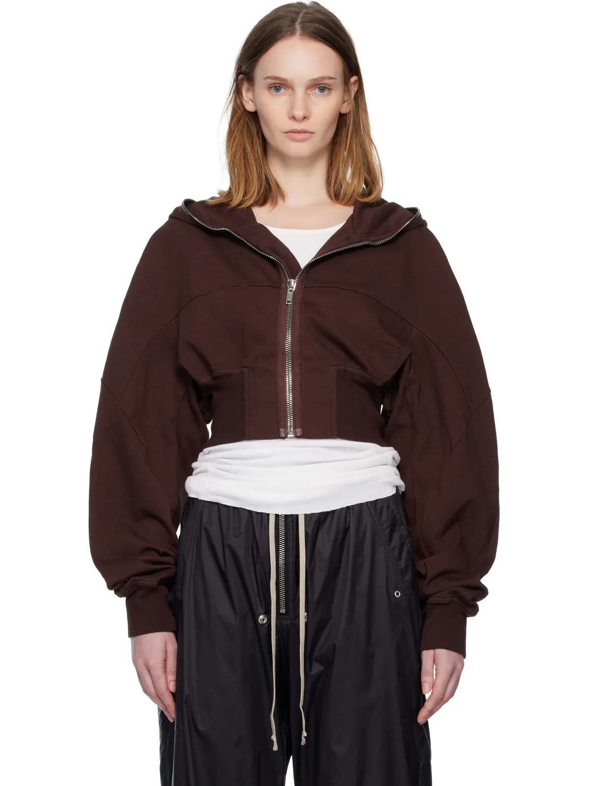 Rick Owens DRKSHDW Concordians Collage フーディ - 画像1
