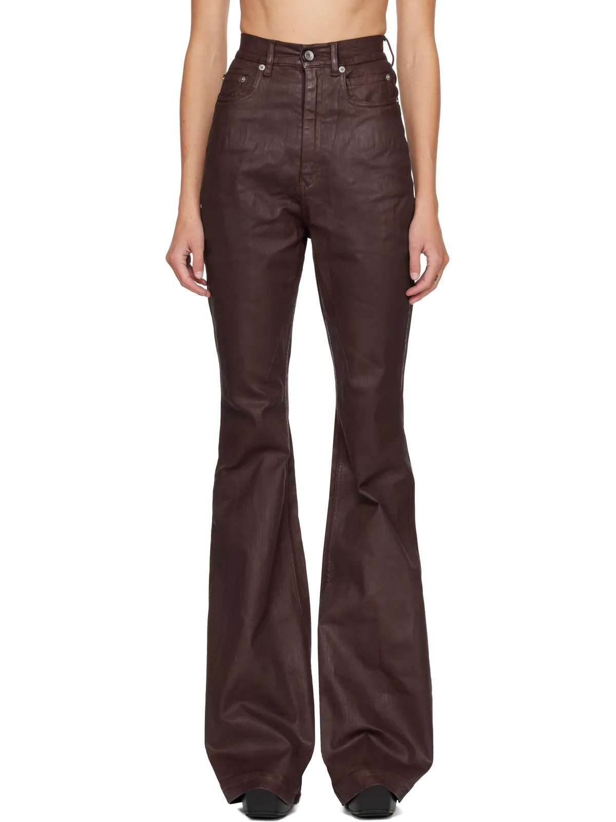 Rick Owens DRKSHDW Concordians Bolan ブーツカット ジーンズ - 画像1