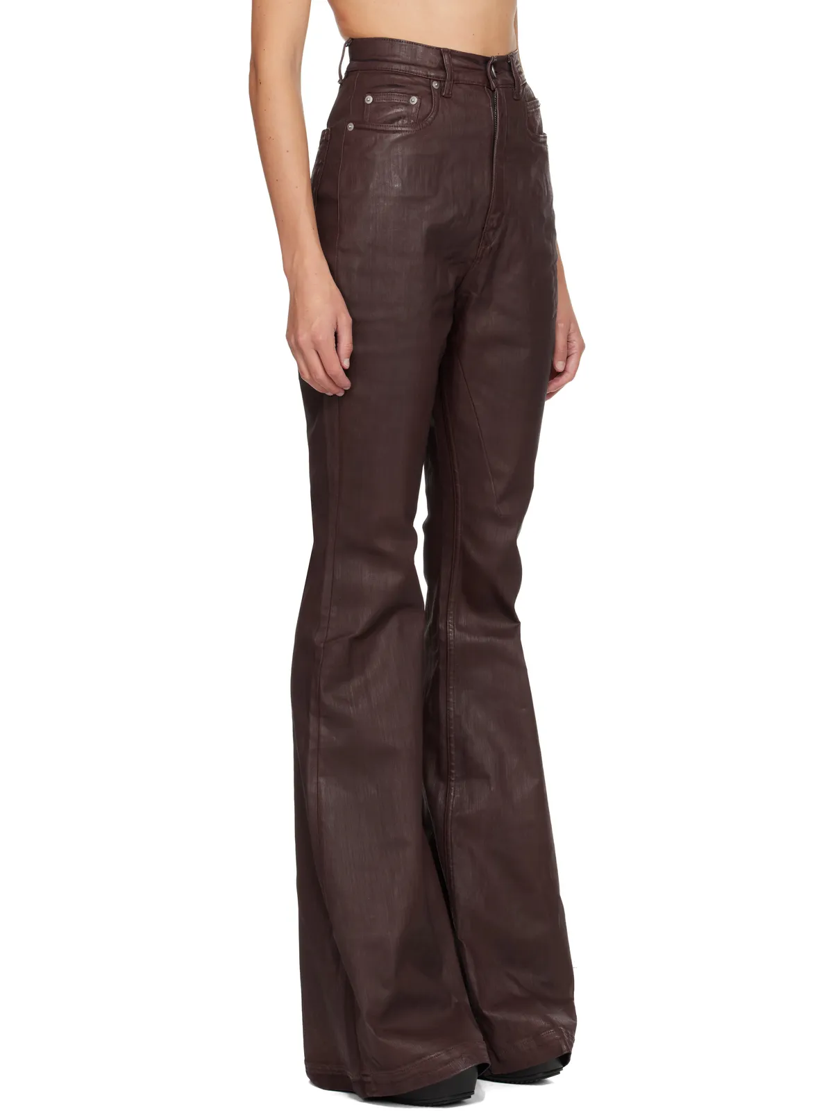 Rick Owens DRKSHDW Concordians Bolan ブーツカット ジーンズ - 画像2