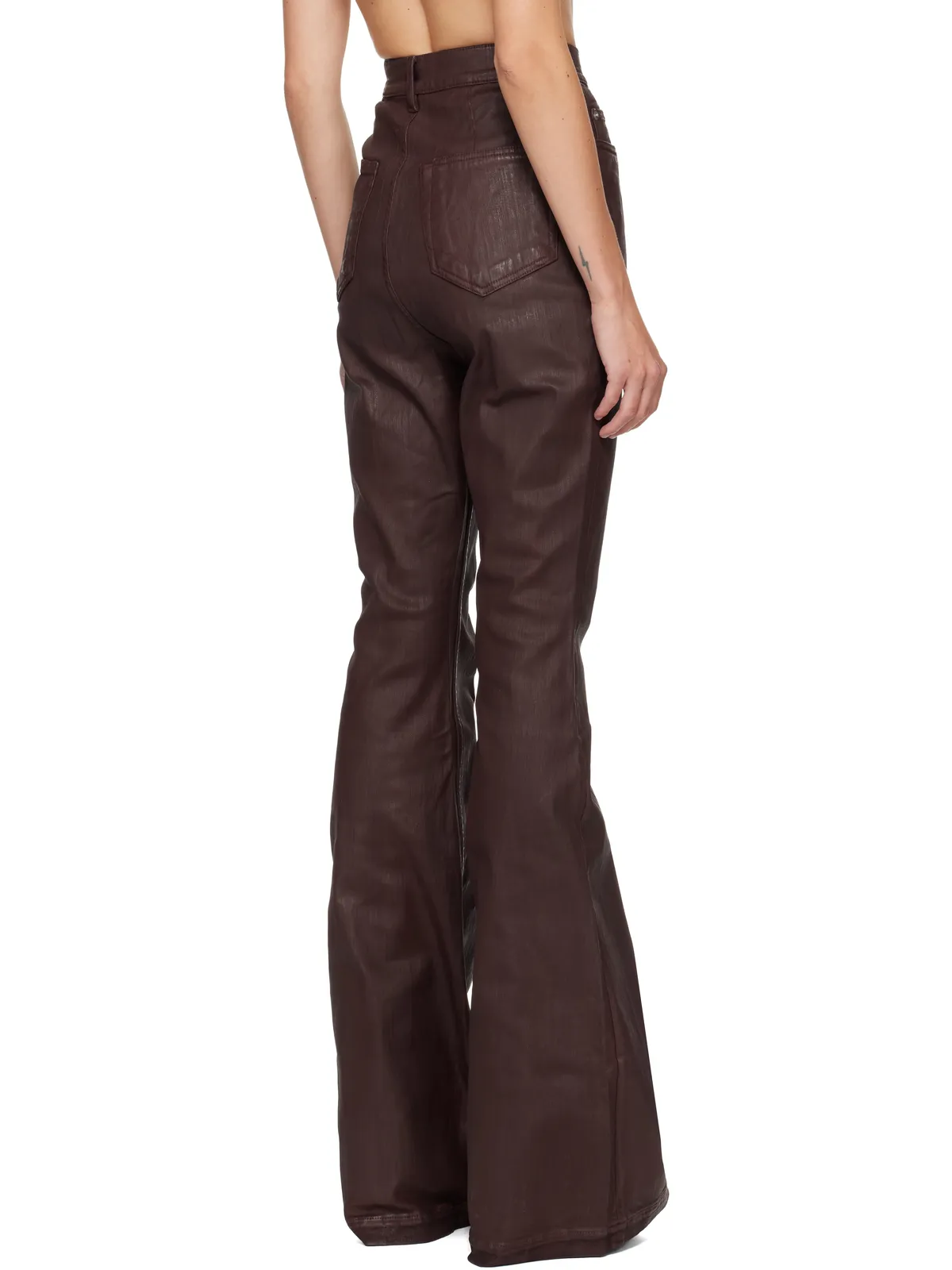 Rick Owens DRKSHDW Concordians Bolan ブーツカット ジーンズ - 画像3