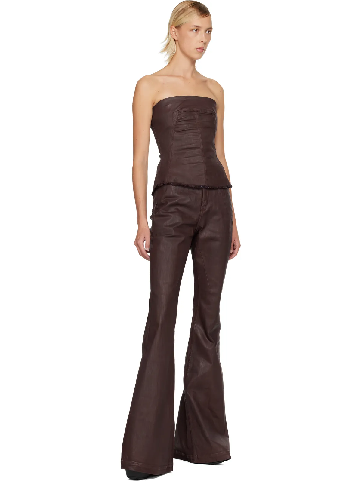 Rick Owens DRKSHDW Concordians Bolan ブーツカット ジーンズ - 画像4