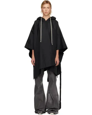 Rick Owens DRKSHDW Concordians ポンチョ フーディ - サムネイル1