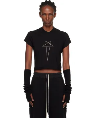 Rick Owens DRKSHDW Concordians Cropped Small Level Tシャツ - サムネイル1