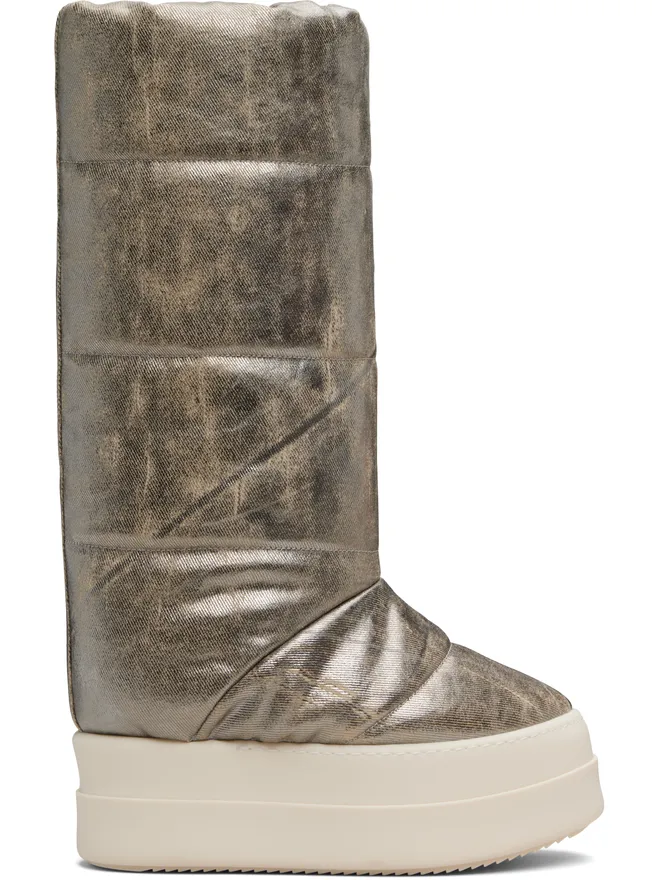 Rick Owens DRKSHDW Rick Owens DRKSHDW Concordians Mega Bumper Knee High Lunar ブーツの商品画像