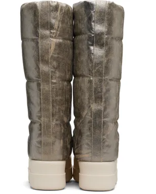 Rick Owens DRKSHDW Concordians Mega Bumper Knee High Lunar ブーツ - サムネイル2