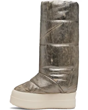 Rick Owens DRKSHDW Concordians Mega Bumper Knee High Lunar ブーツ - サムネイル3