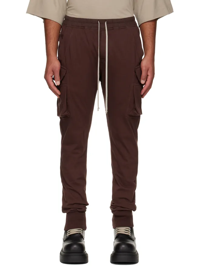 Rick Owens DRKSHDW Rick Owens DRKSHDW バーガンディ Concordians Mastadon Cut カーゴパンツの商品画像