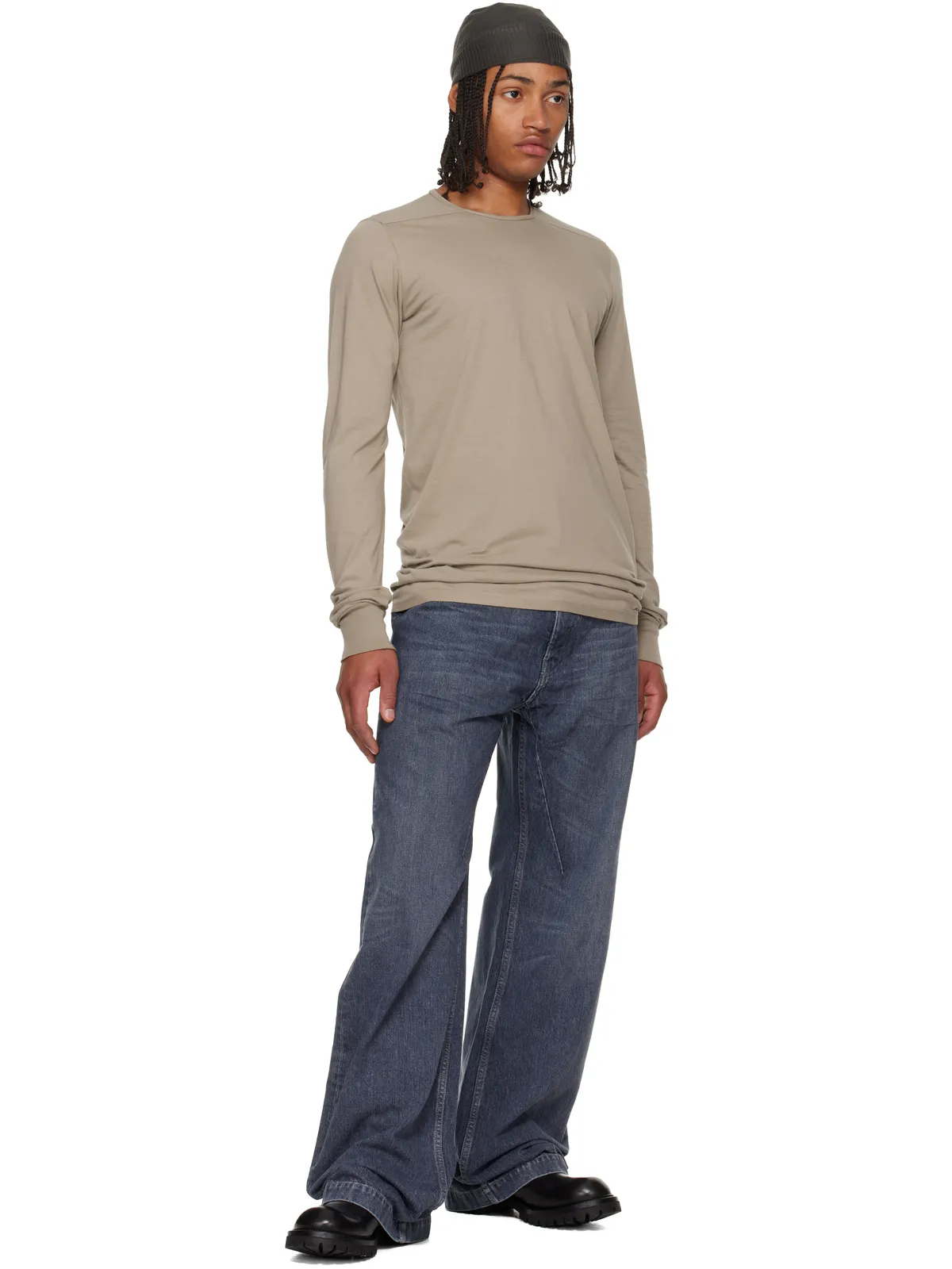 Rick Owens DRKSHDW Concordians Geth ジーンズ - 画像4