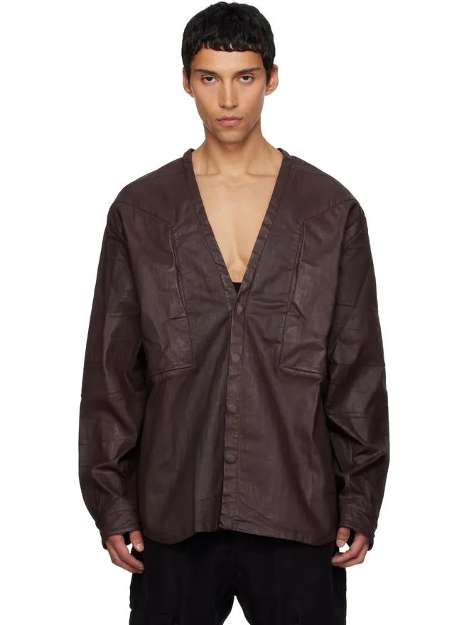 Rick Owens DRKSHDW Rick Owens DRKSHDW Concordians LS Larry Jumbo Fogpocket デニムシャツの商品画像