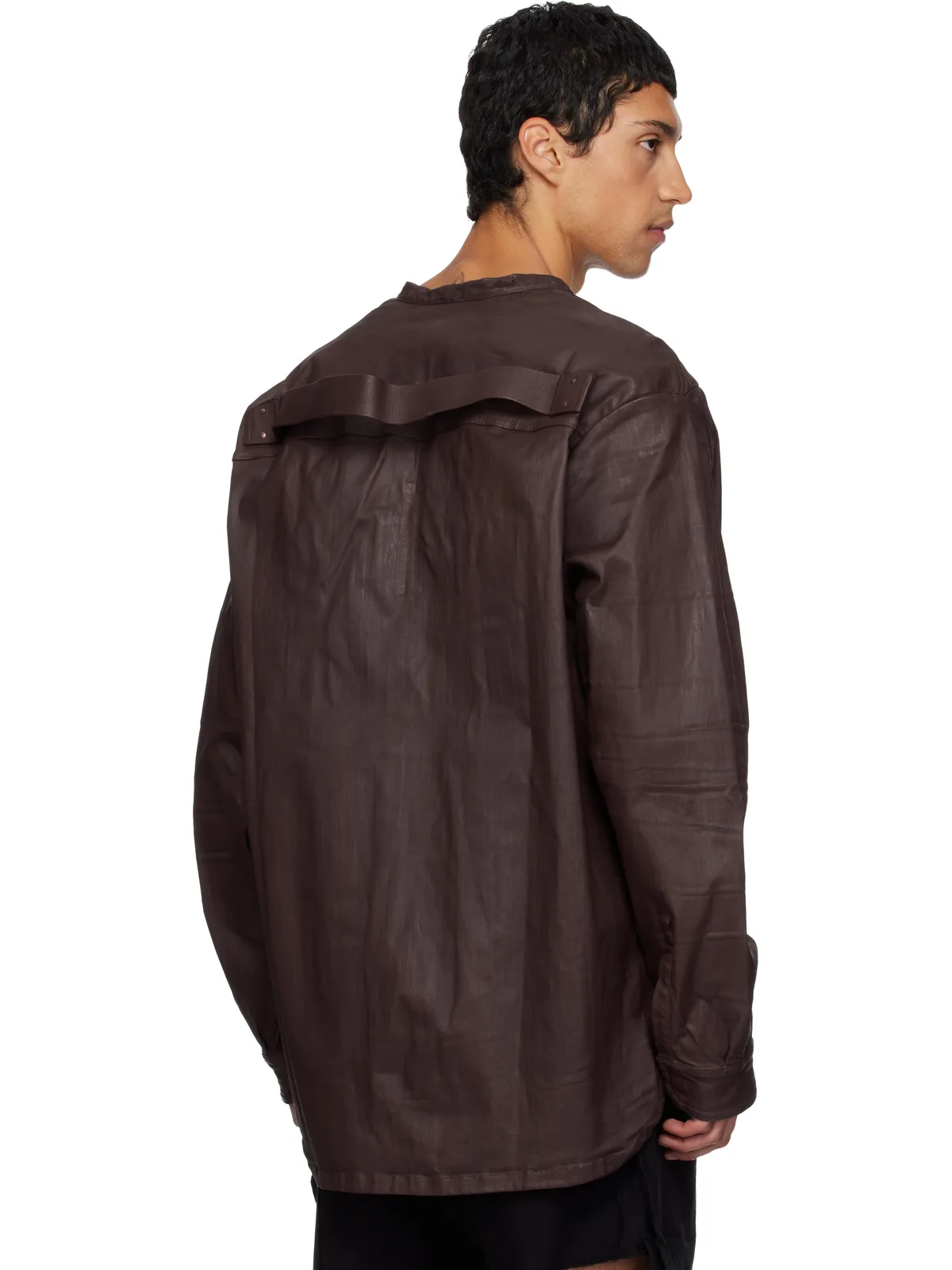 Rick Owens DRKSHDW Concordians LS Larry Jumbo Fogpocket デニムシャツ - 画像3