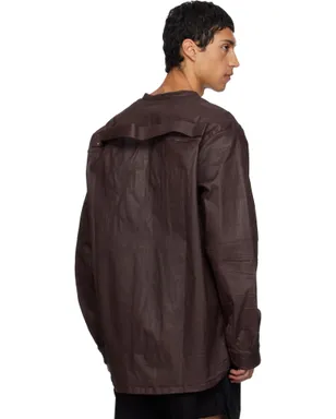 Rick Owens DRKSHDW Concordians LS Larry Jumbo Fogpocket デニムシャツ - サムネイル3