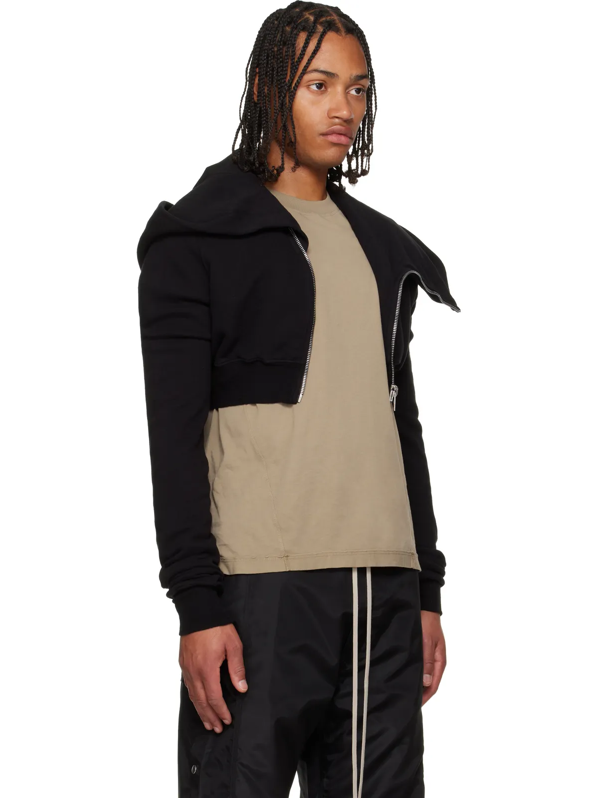 Rick Owens DRKSHDW Concordians Micro Mountain フーディ - 画像2