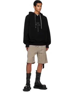 Rick Owens DRKSHDW Penta オーバーサイズ フーディ - サムネイル4