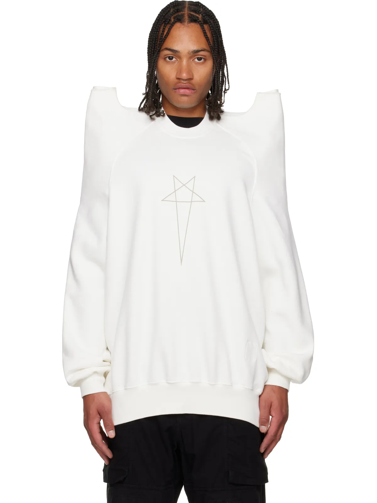 Rick Owens DRKSHDW Concordians Tecsweat スウェットシャツ - 画像1