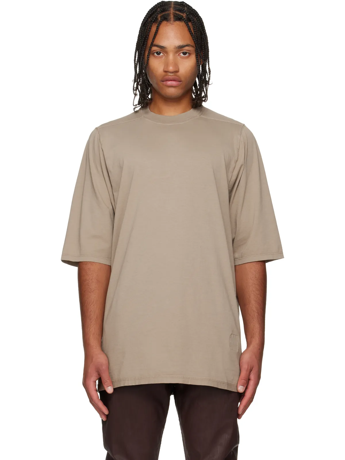 Rick Owens DRKSHDW Concordians Jumbo 半袖Tシャツ - 画像1