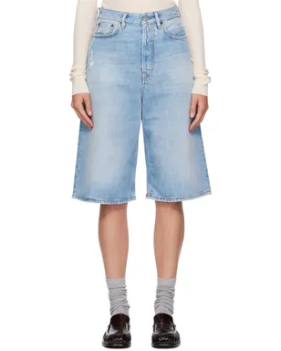 Acne Studios ルーズフィット デニムショートパンツ - サムネイル1