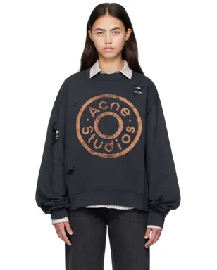 Acne Studios ロゴプリント スウェットシャツ - サムネイル1