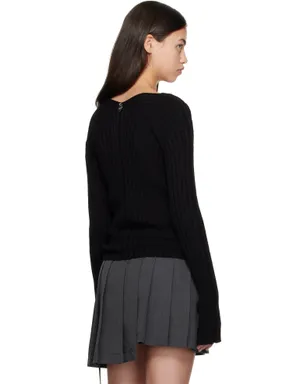 Acne Studios ボタンアップ リブ カーディガン - サムネイル3