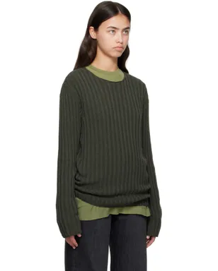 Acne Studios リブ クルーネックセーター - サムネイル2