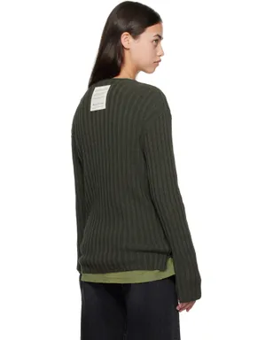 Acne Studios リブ クルーネックセーター - サムネイル3
