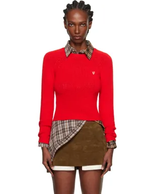 Acne Studios クロップド クルーネックセーター - サムネイル1