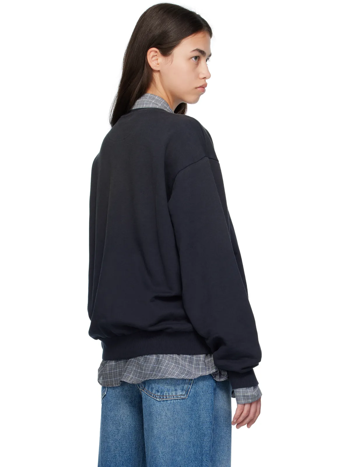 Acne Studios ロゴ ジップセーター - 画像3